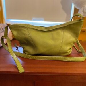HOBO Lime Green Crossbody Bag